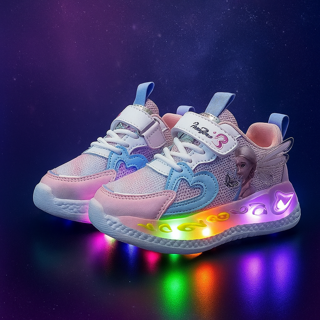 Limited Fairy Elsa Lighted Sneakers