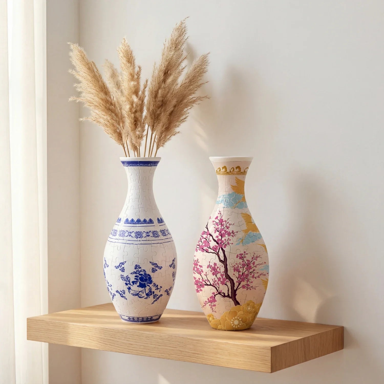 3D Puzzle Vase – Suitable for Real Flowers