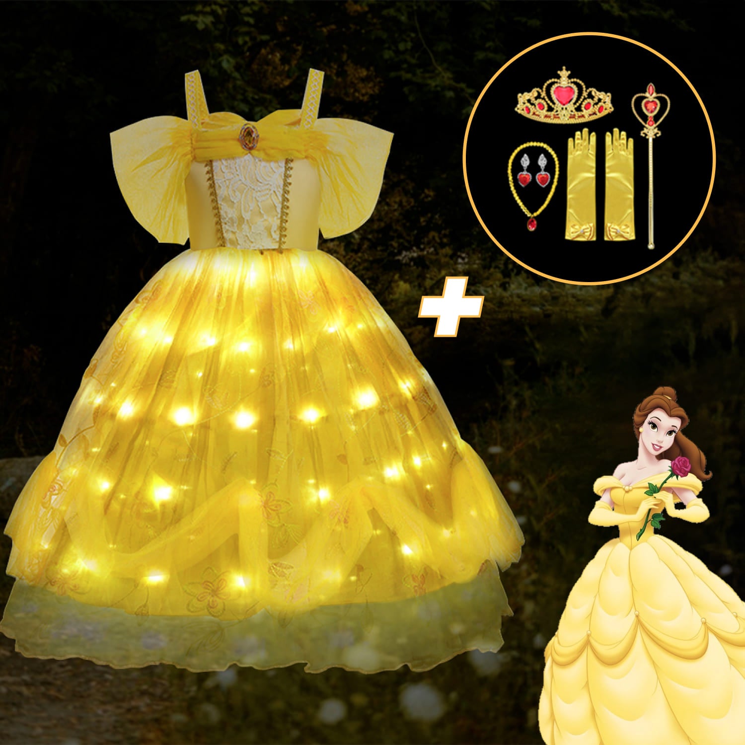 Princess Light Up Dress