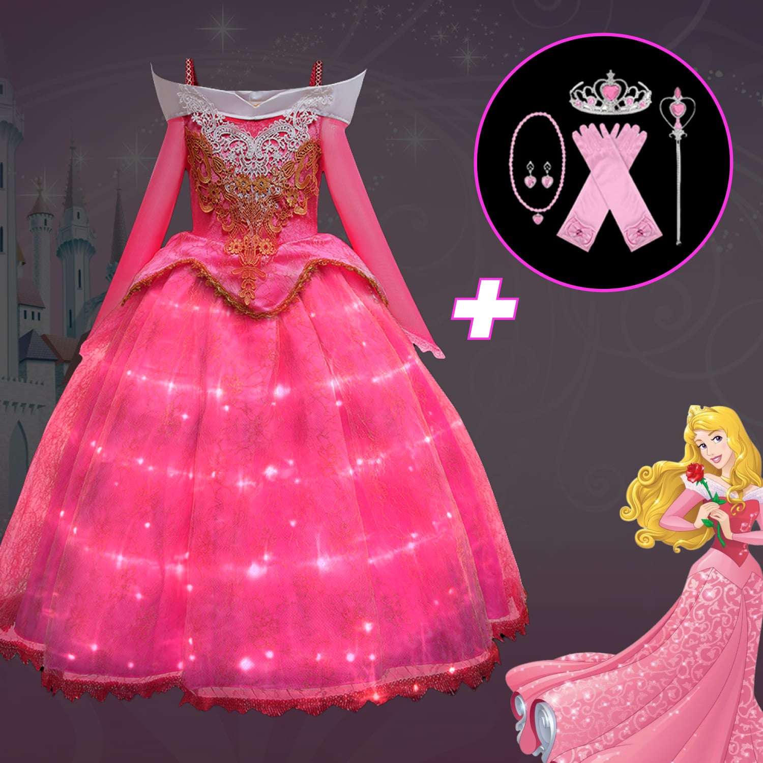 Princess Light Up Dress