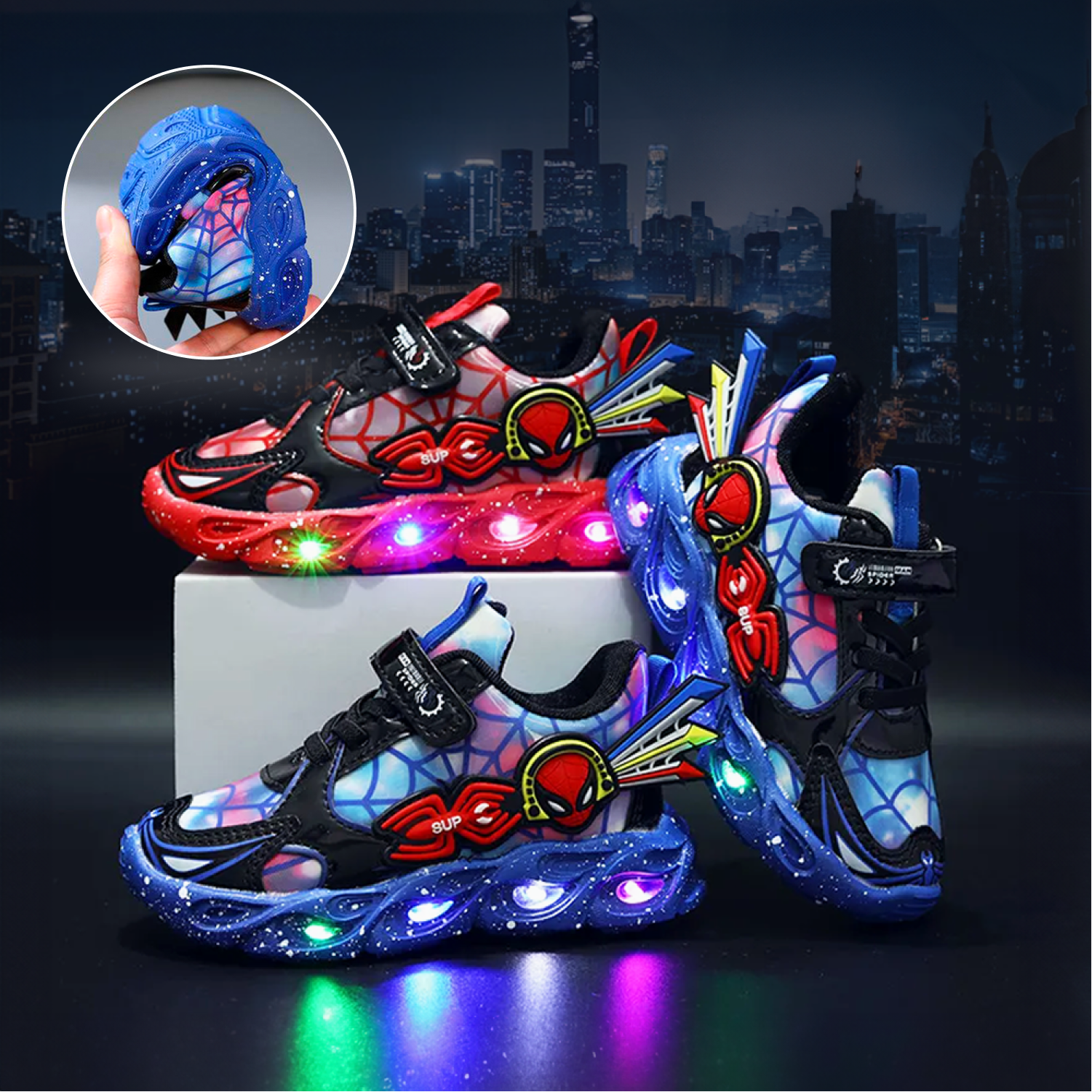 Spider-Man Lighted Sneakers