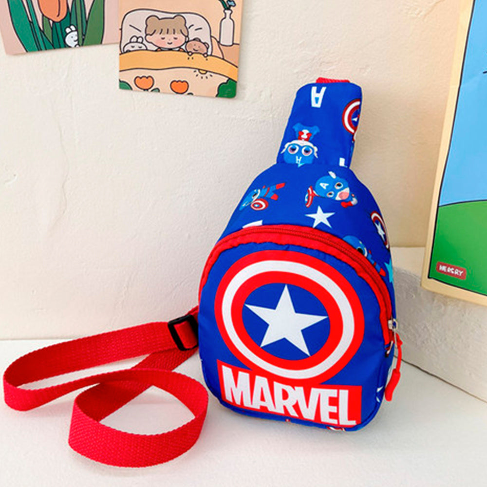 Adventure Cartoon Heroes Sling Bag
