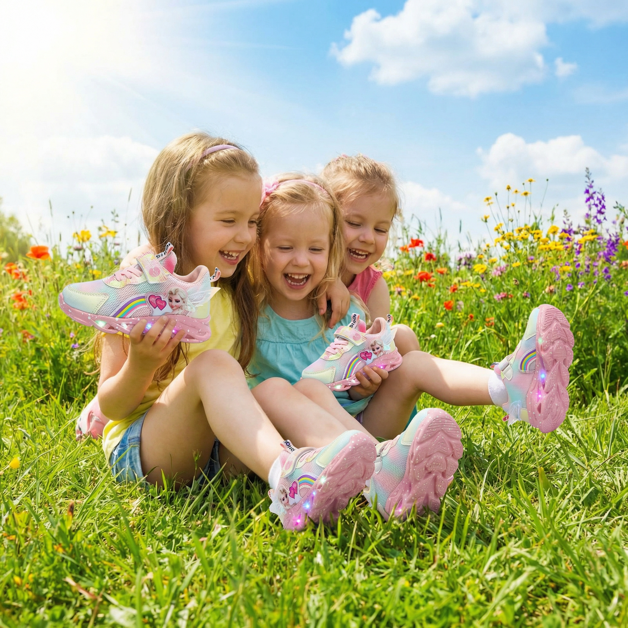 Fairy Elsa Lighted Sneakers