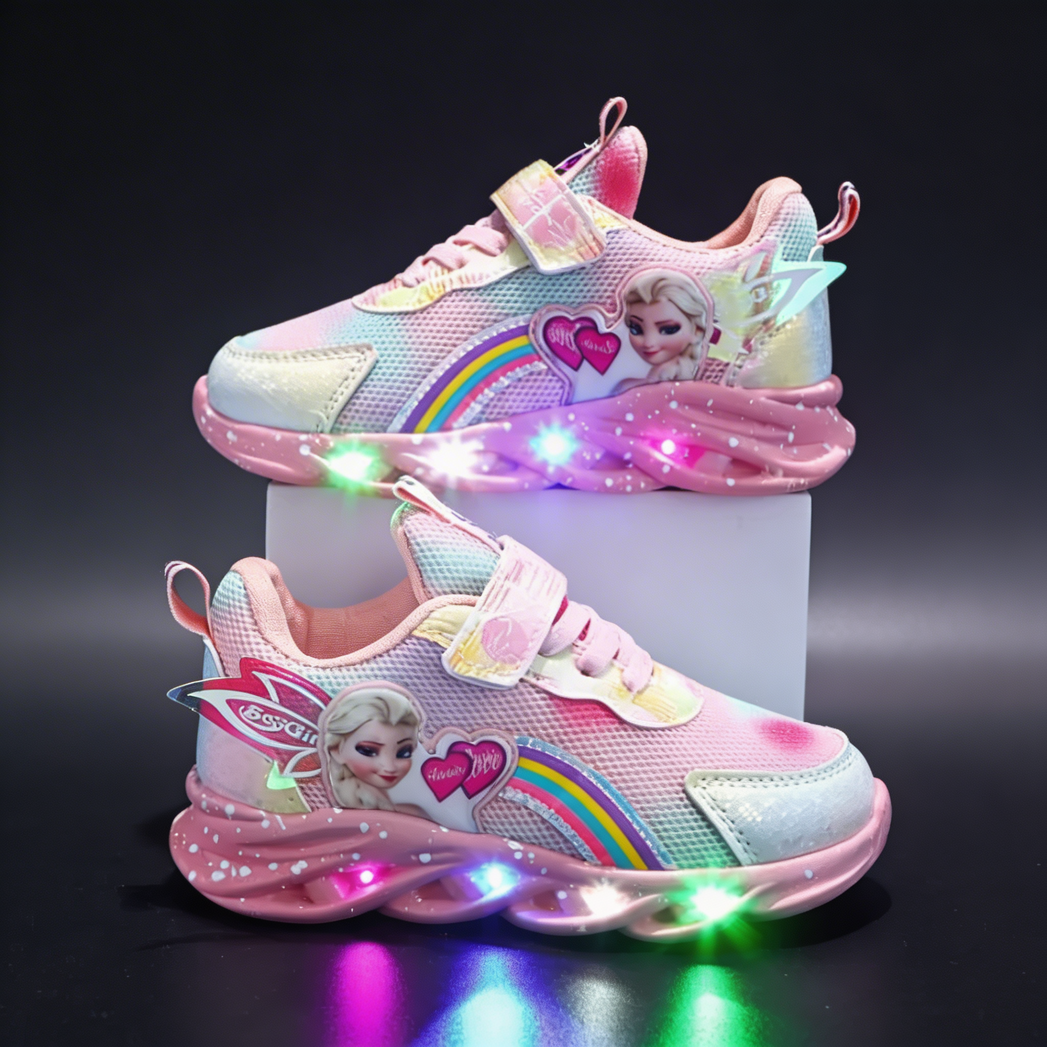 Fairy Elsa Lighted Sneakers