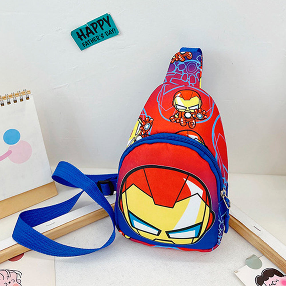 Adventure Cartoon Heroes Sling Bag