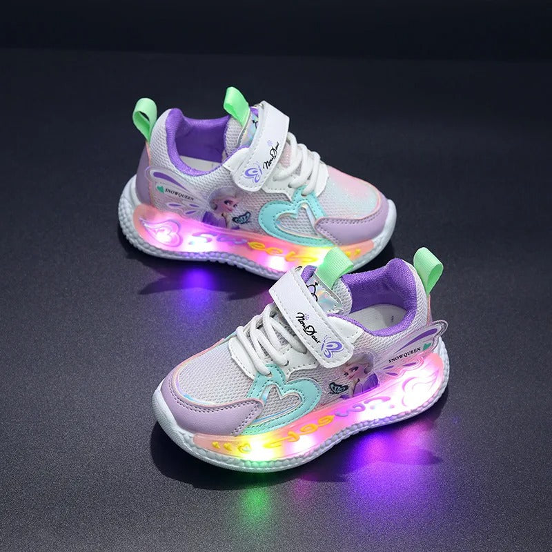 Limited Fairy Elsa Lighted Sneakers