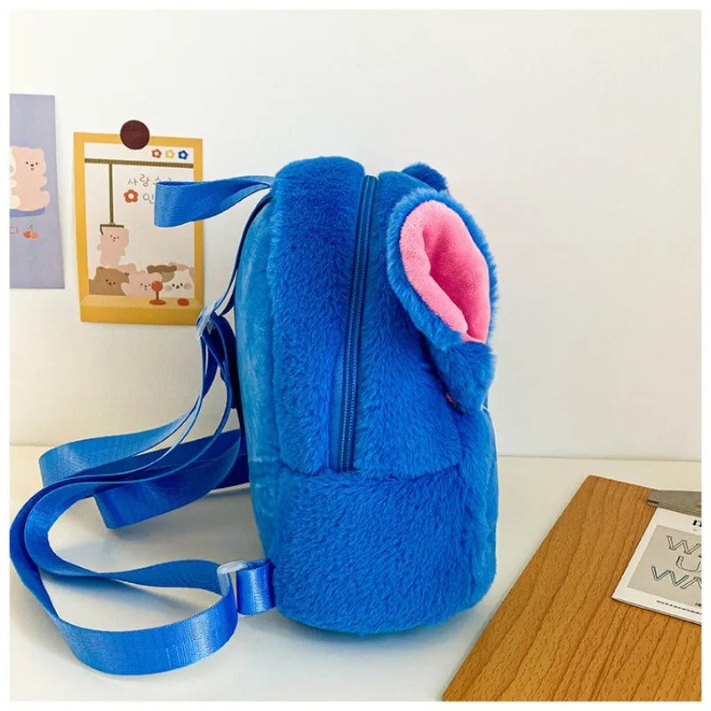 Limited Plush Blue Stitch Backpack