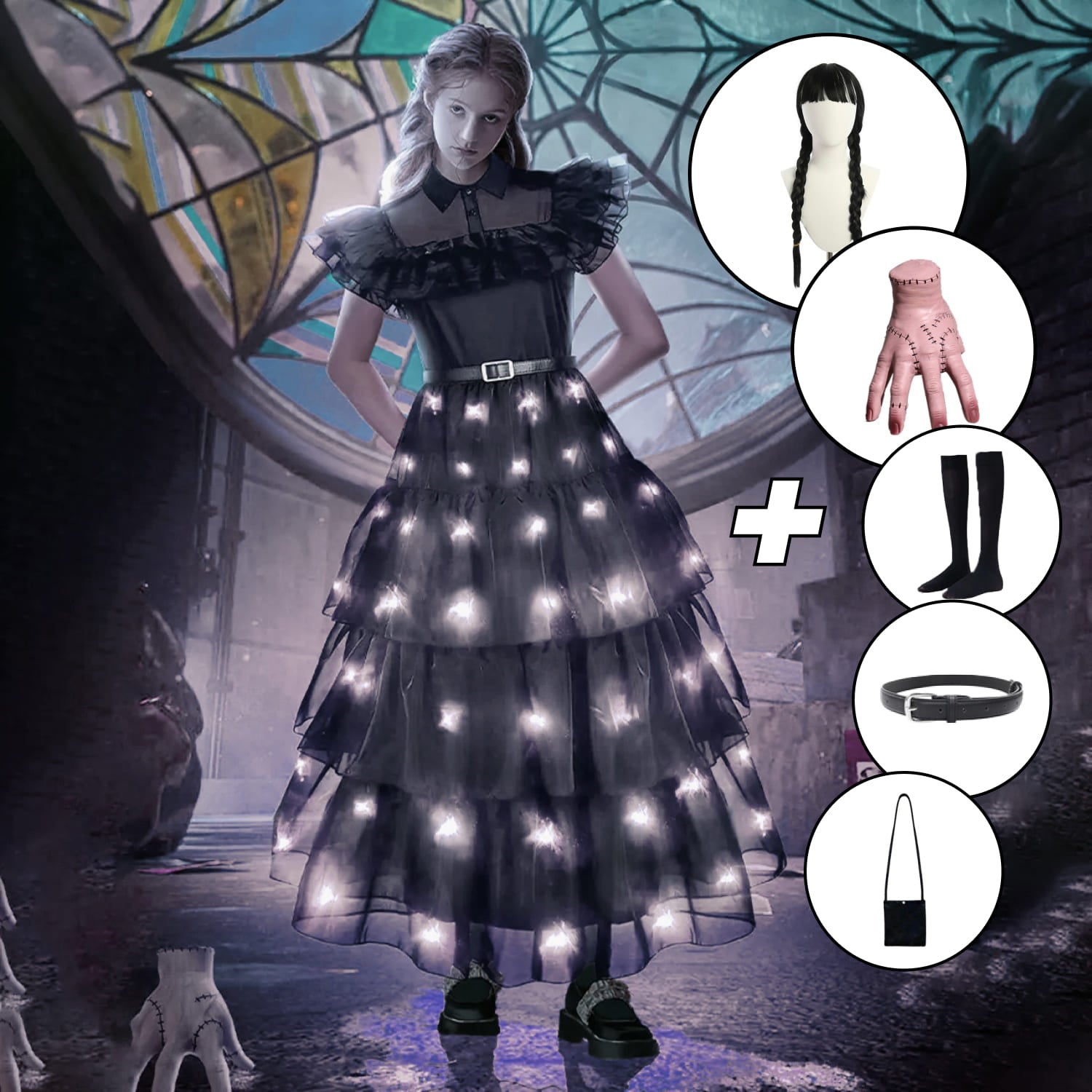 Wednesday Light Up Dress