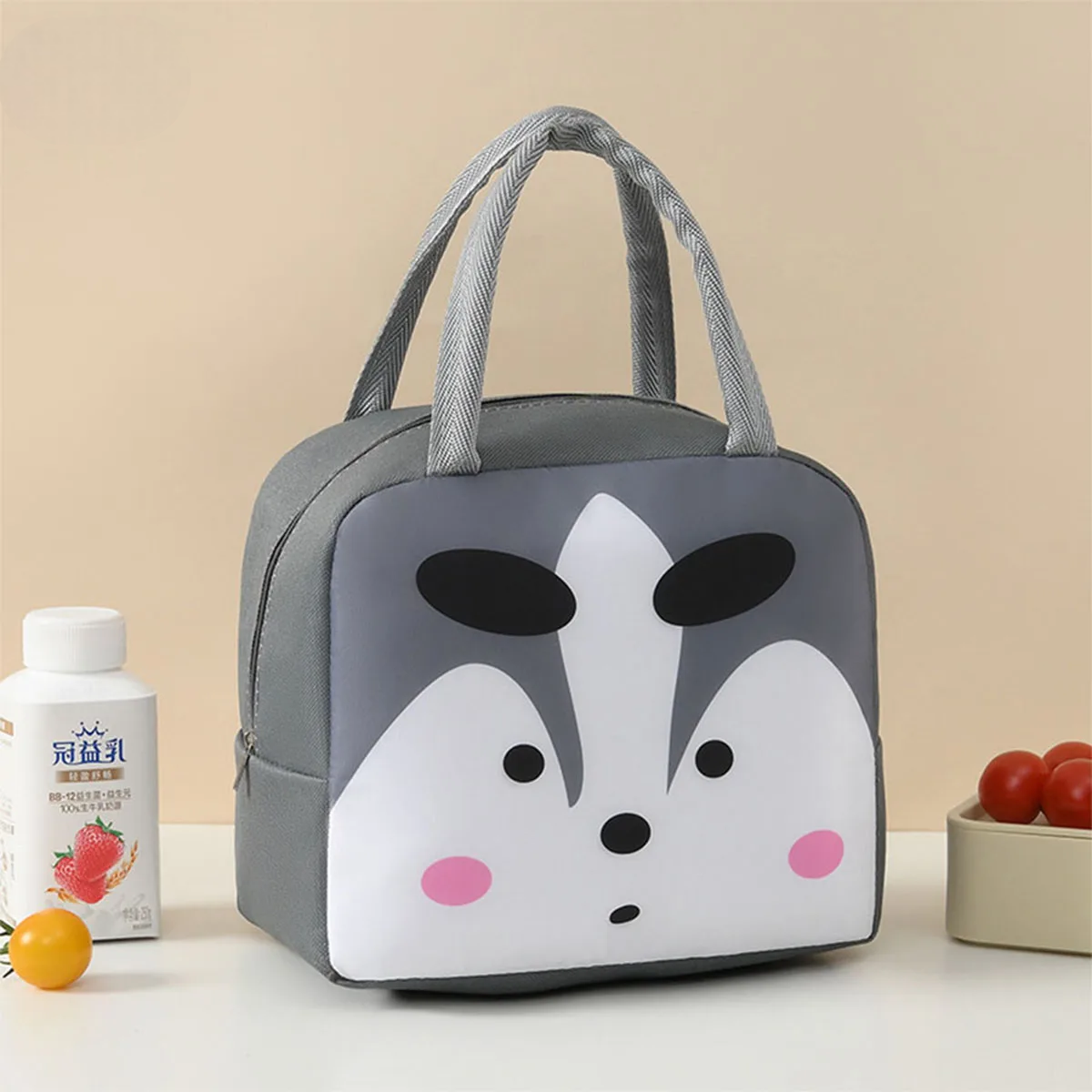 Thickened Cute Insulated Bento Bag