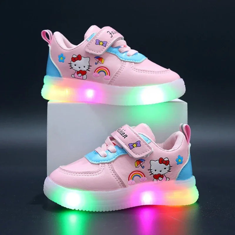 Light-Up Sneakers "Hello Kitty"