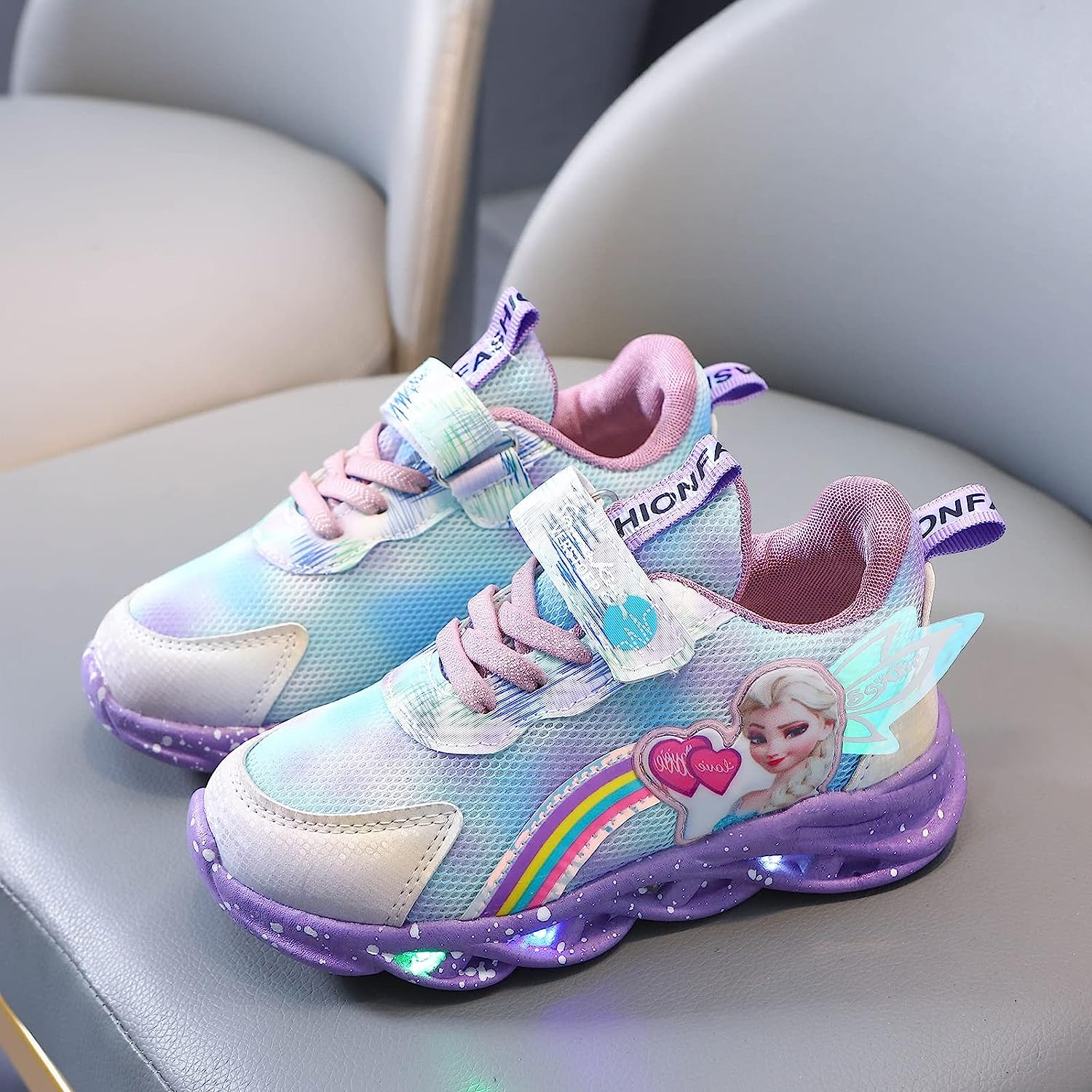 Fairy Elsa Lighted Sneakers
