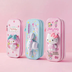 Cute 3D Sanrio Pencil Case