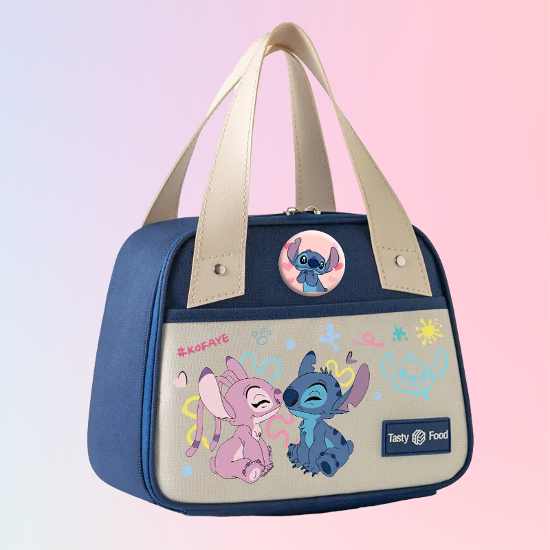 Disney Stitch Three-Layer Insulated Lunch Box Bag