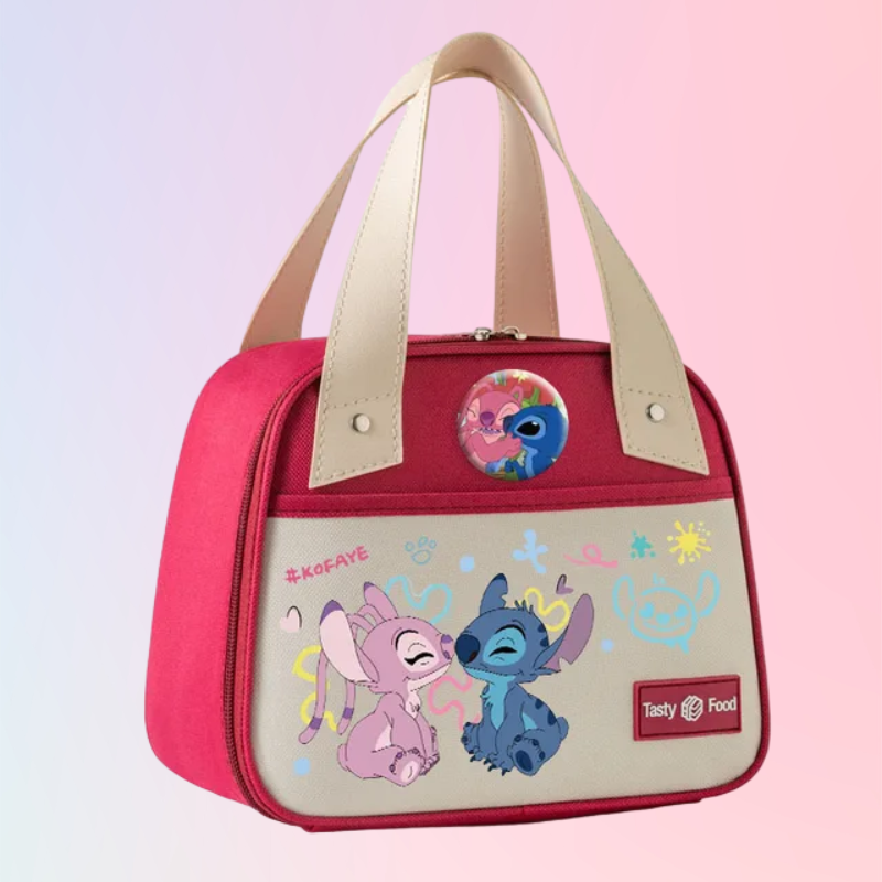 Disney Stitch Three-Layer Insulated Lunch Box Bag