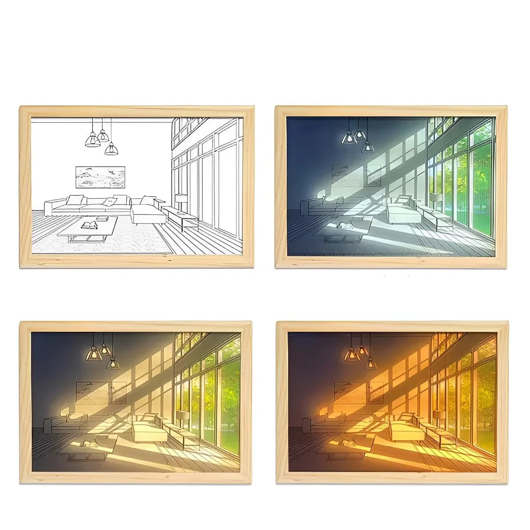 LuminArt™ Radiant Decorative Light Paintings
