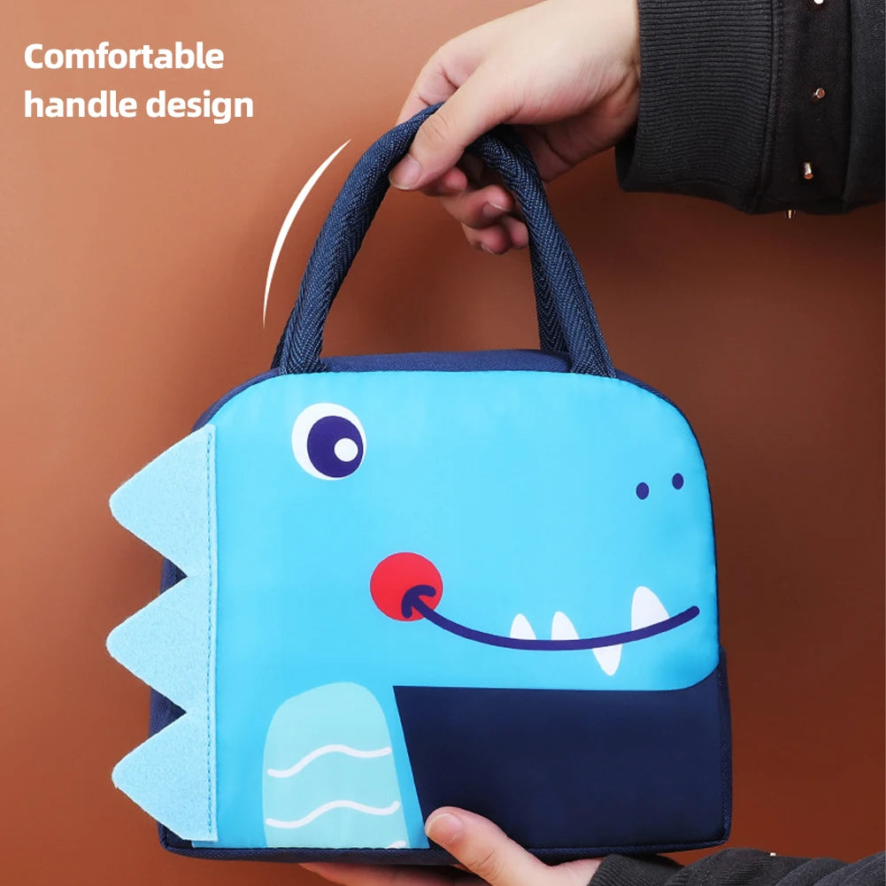 Cartoon 3D Tote Lunch Box Bag