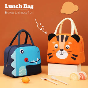 Cartoon 3D Tote Lunch Box Bag