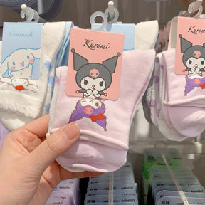 Kawaii Sanrio Kuromi Socks