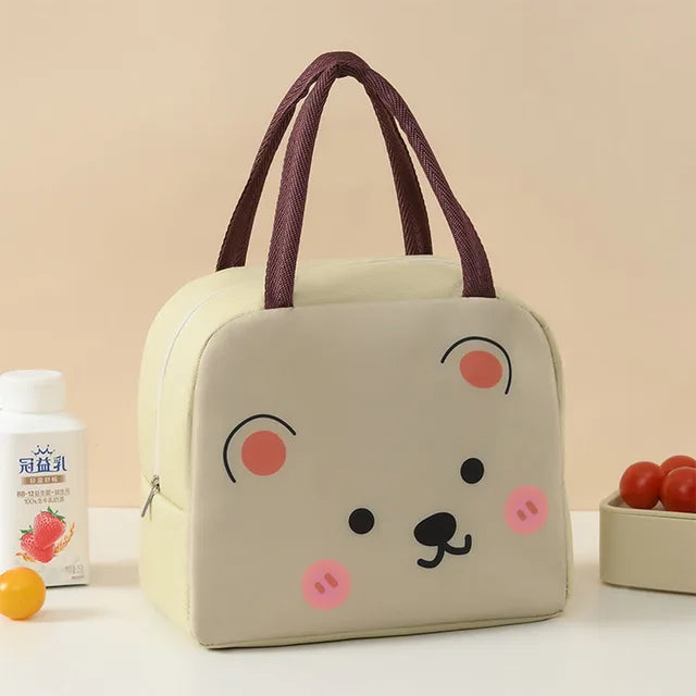 Thickened Cute Insulated Bento Bag