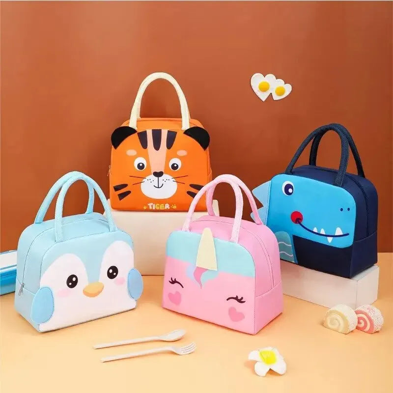 Cartoon 3D Tote Lunch Box Bag