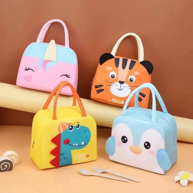 Cartoon 3D Tote Lunch Box Bag