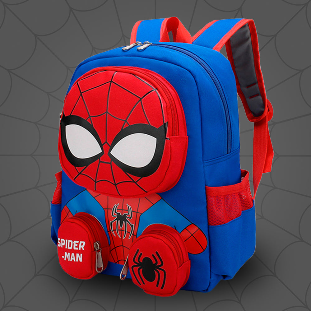 Spider-Man Funny School Backpack