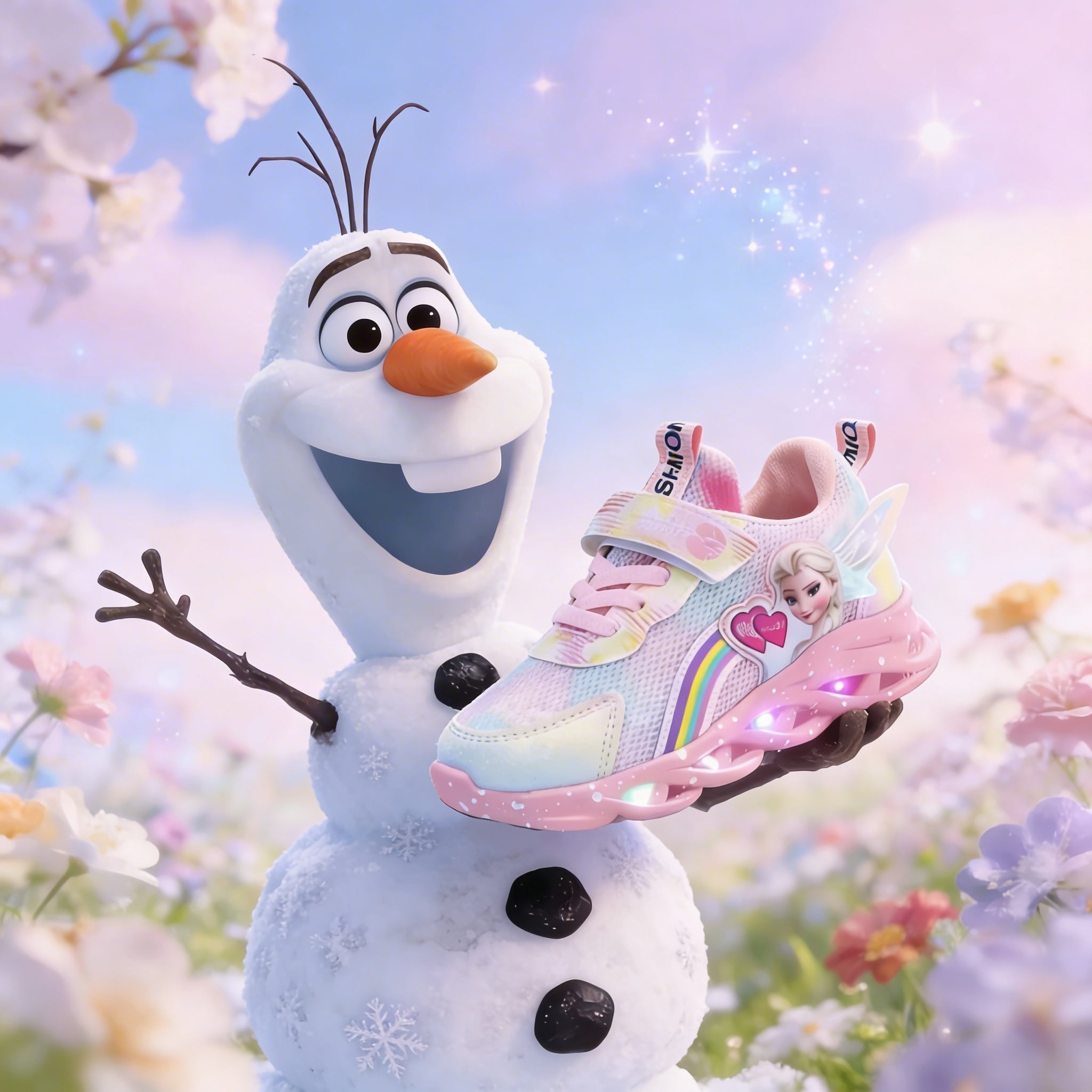 Fairy Elsa Lighted Sneakers