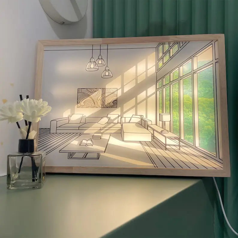 LuminArt™ Radiant Decorative Light Paintings
