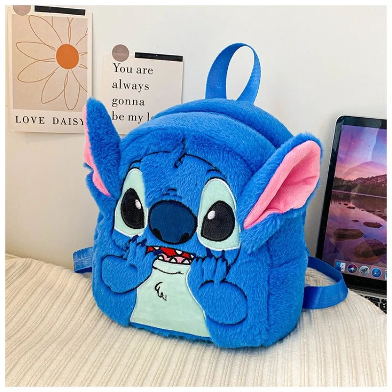 Limited Plush Blue Stitch Backpack