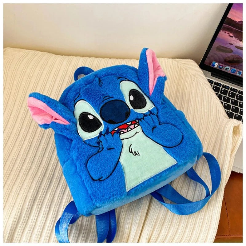 Limited Plush Blue Stitch Backpack