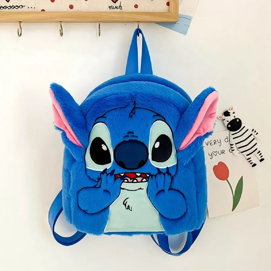 Limited Plush Blue Stitch Backpack