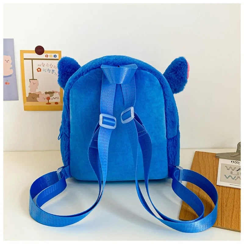 Limited Plush Blue Stitch Backpack