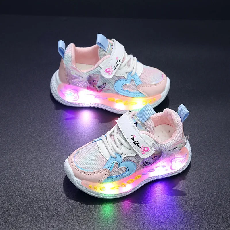 Limited Fairy Elsa Lighted Sneakers