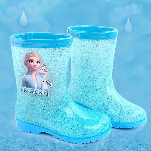 Elsa's Crystal Clear Rain Boots