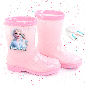 Elsa's Crystal Clear Rain Boots